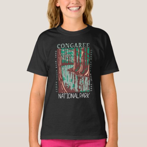 Congaree National Park Cedar Creek Vintage  T_Shirt