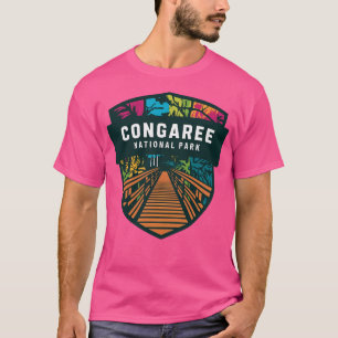Congaree National Park Colorful Boardwalk T-Shirt