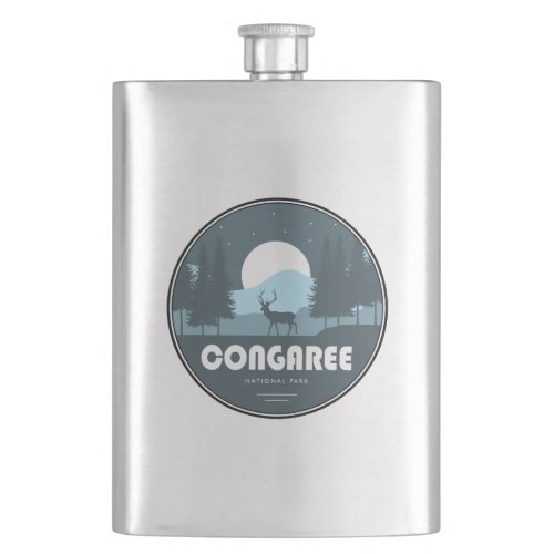Congaree National Park Deer Flask