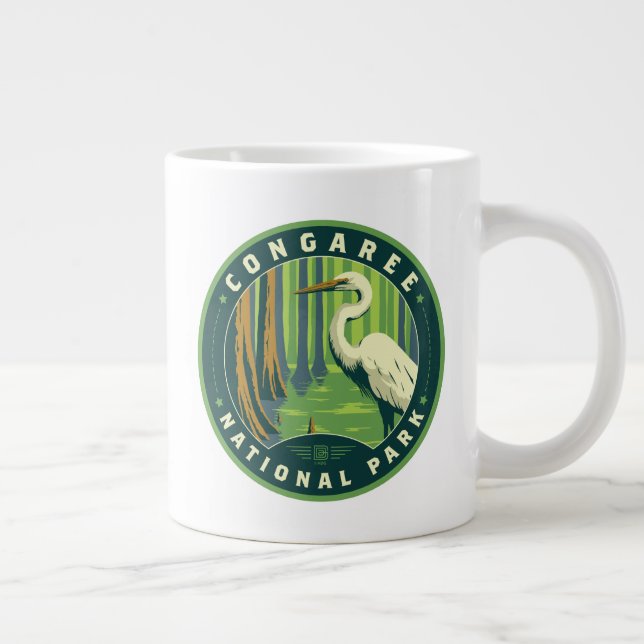 Congaree National Park Giant Coffee Mug (Right)