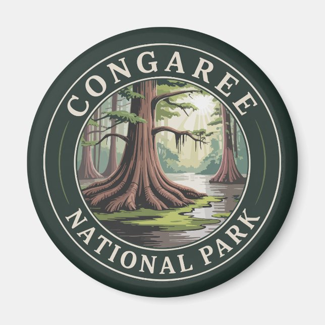 Congaree National Park Magnet (Front)