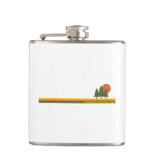 Congaree National Park Pine Trees Sun Flask