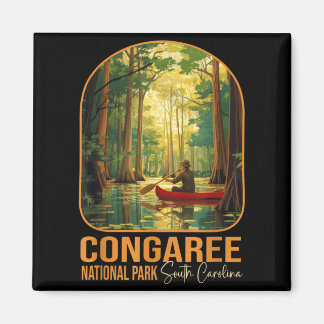 Congaree National Park South Carolina Hiking Magnet
