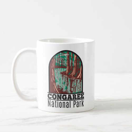 Congaree National Park South Carolina Vintage Coff Coffee Mug