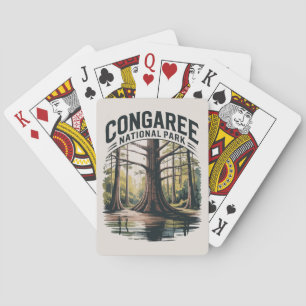 Congaree National Park South Carolina Wilderness Poker Cards