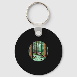 Congaree National Park Souvenir South Carolina Men Keychain