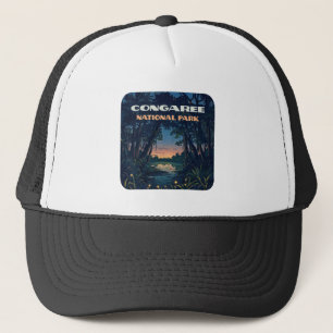 Congaree National Park Swamp South Carolina Retro Trucker Hat