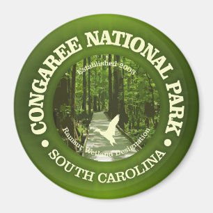 Congaree NP (rd)2 Magnet