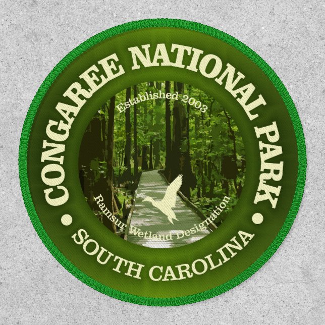 Congaree NP (rd)2 Patch (Front)