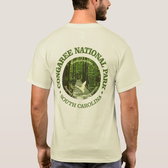 Congaree NP (rd)2 T-Shirt (Back)