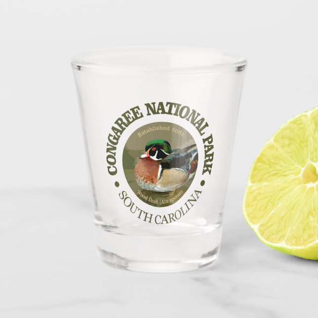 Congaree NP Shot Glass (Front)