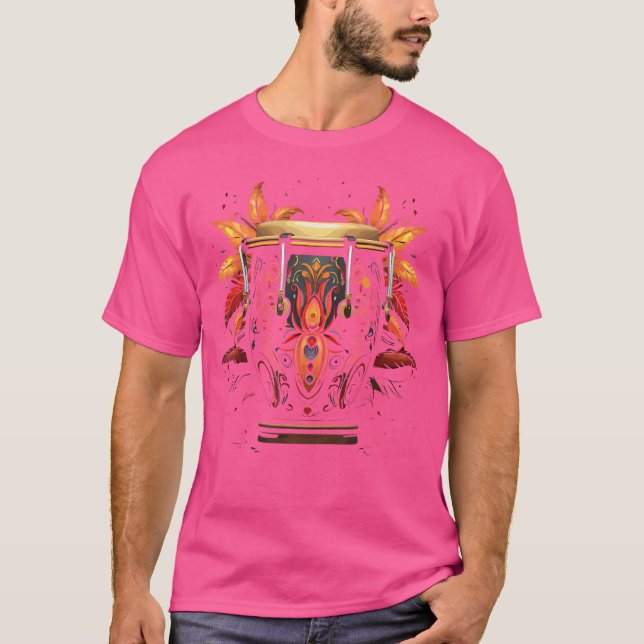 Congas Conga Drum Conga Music Conga Instrument T-Shirt (Front)