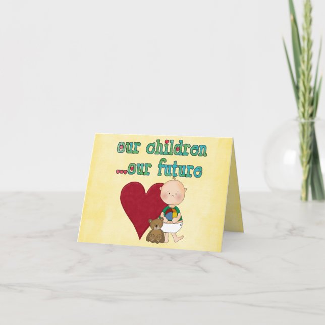 congatulations adoption card (Front)