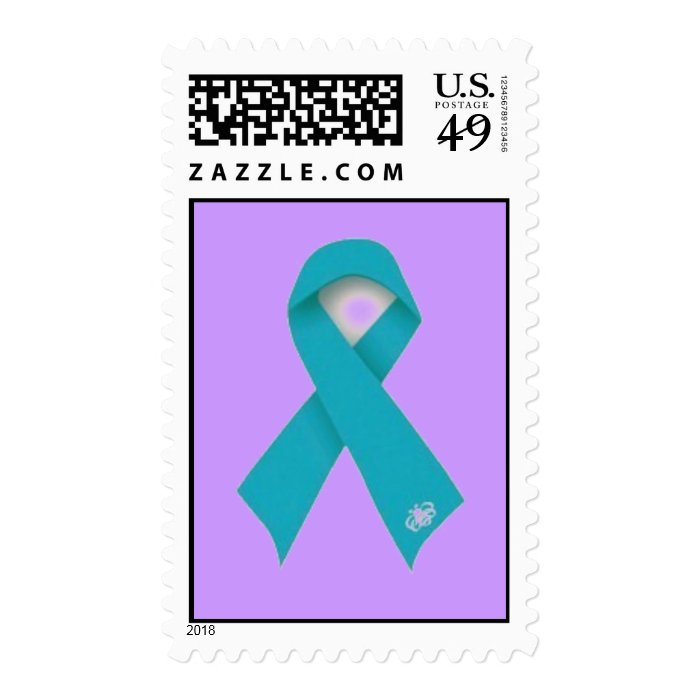 Congenital Diaphragmatic Hernia Awareness Ribbon Stamps