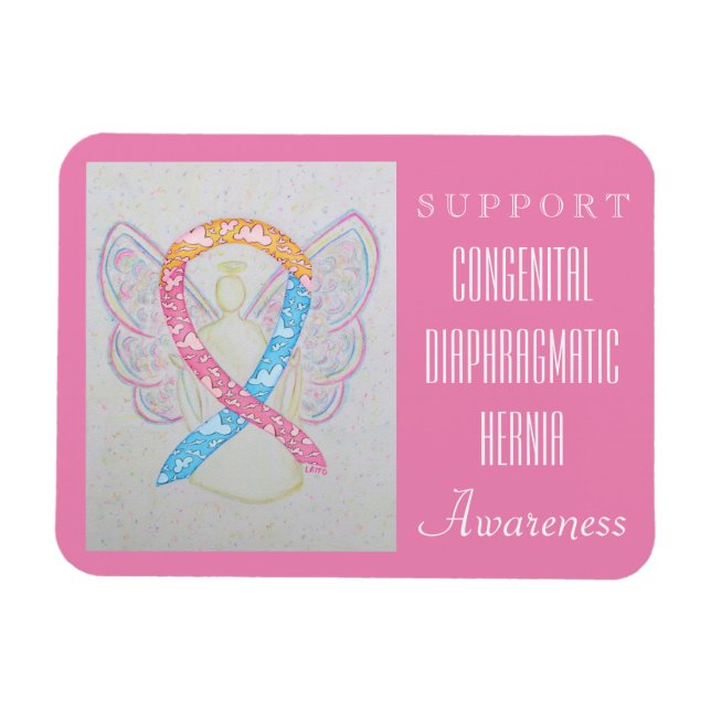 Congenital Diaphragmatic Hernia Ribbon Magnet (Horizontal)