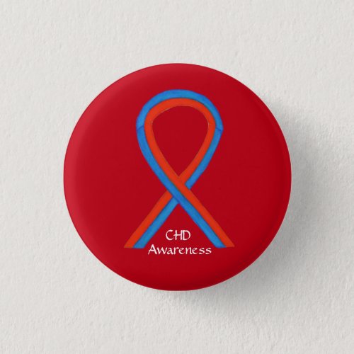 Congenital Heart Defect CHD Awareness Ribbon Pins