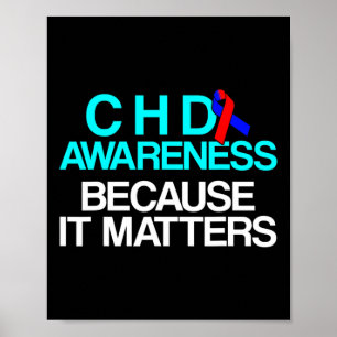Congenital Heart Disease Defect Survivor Chd Warri Poster