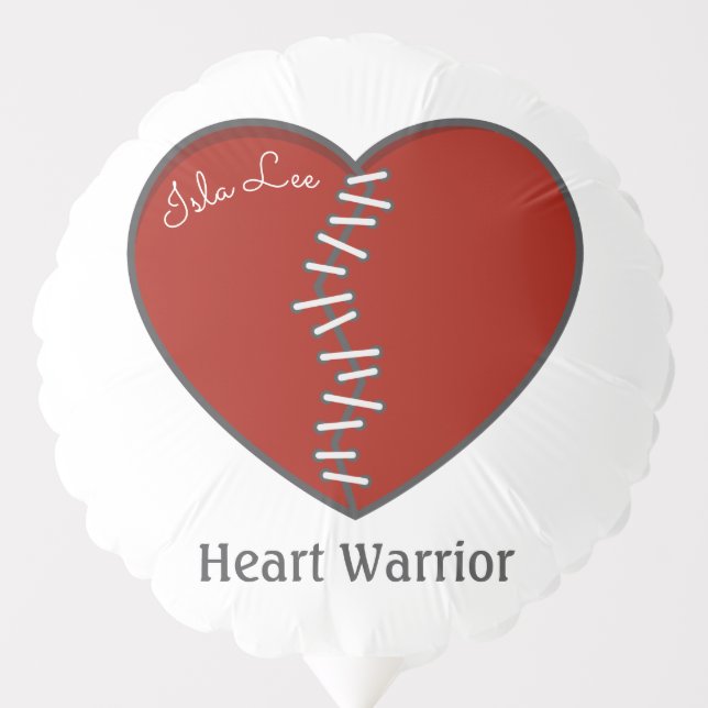 Congenital Heart Warrior Balloon (Front)
