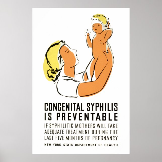 Congenital Syphilis is Preventable Poster (Front)