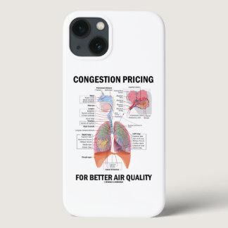 Congestion Pricing For Better Air Quality iPhone 13 Case
