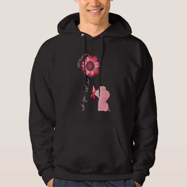 Congestive Heart Failure Awareness High Blood Pres Hoodie (Front)