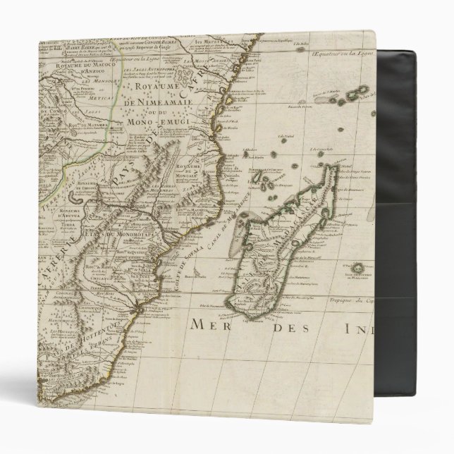 Congo, Africa 3 Ring Binder (Front/Inside)