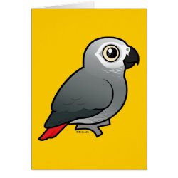 Congo African Grey Note Card