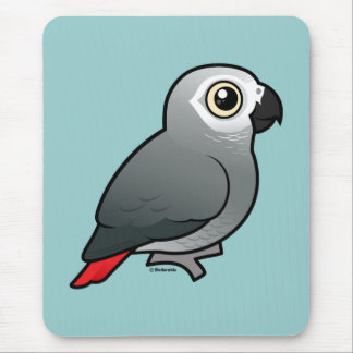 Congo African Grey Mouse Pad
