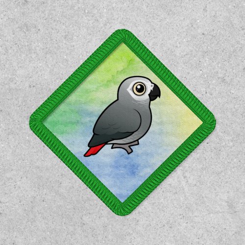Congo African Grey Parrot Patch
