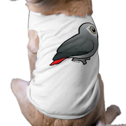 Congo African Grey Dog Sleeveless T-Shirt