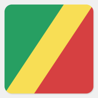 Congo-Brazzaville Flag Sticker