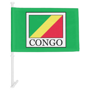 Congo Car Flag