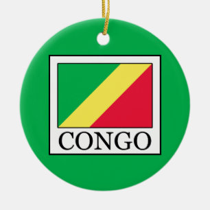 Congo Ceramic Ornament