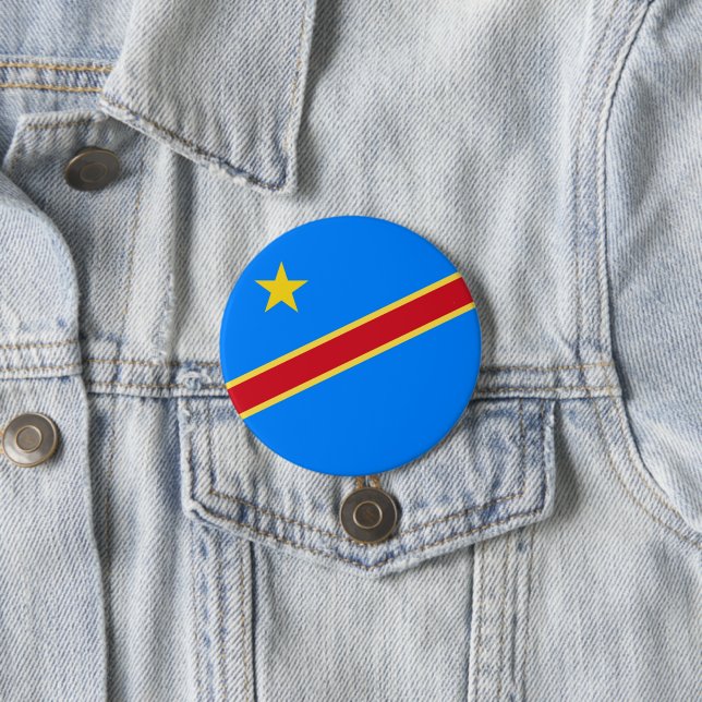 Congo flag button (In Situ)