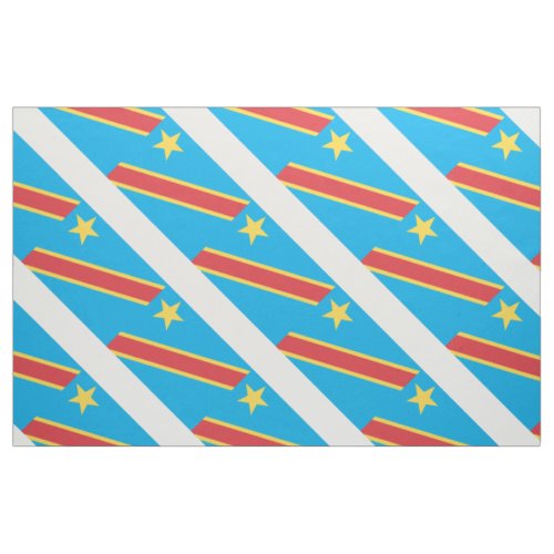Congo Flag Fabric