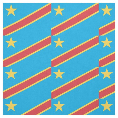 Congo Flag Fabric