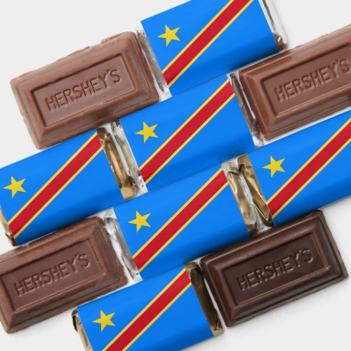 Congo flag hersheys miniatures