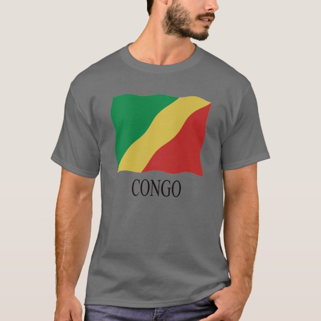 Congo Flag T-Shirt (Front)