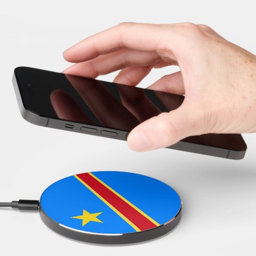 Congo flag wireless charger 