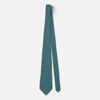 Congo-Kinshasa Flag Hearts Tie