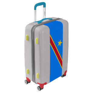 Congo Kinshasa Flag Luggage