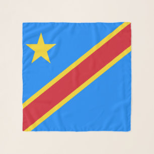Congo Kinshasa Flag Scarf