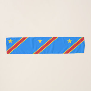 Congo Kinshasa Flag Scarf