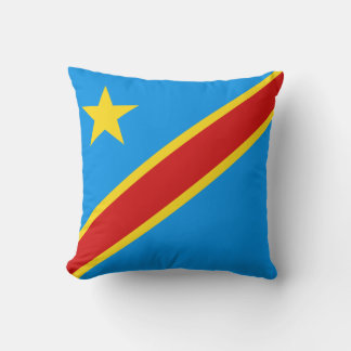 Congo-Kinshasa Flag x Flag Pillow