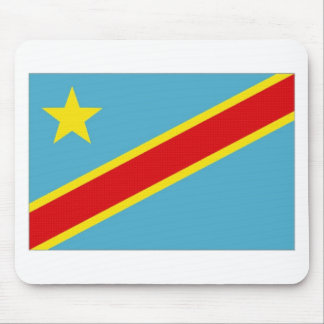 Congo Kinshasa National Flag Mouse Pad