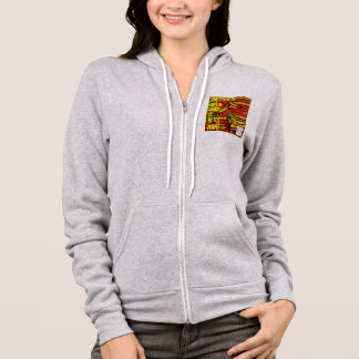 Congo print the strengh of the land hoodie