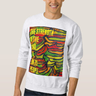 Congo print the strengh of the land sweatshirt