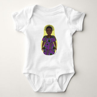 Congolese Matryoshka Baby Bodysuit