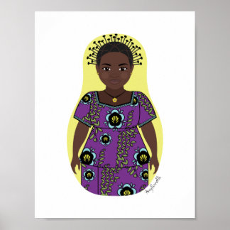 Congolese Matryoshka Poster
