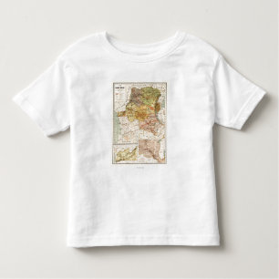 CongoPanoramic MapCongo Toddler T-shirt